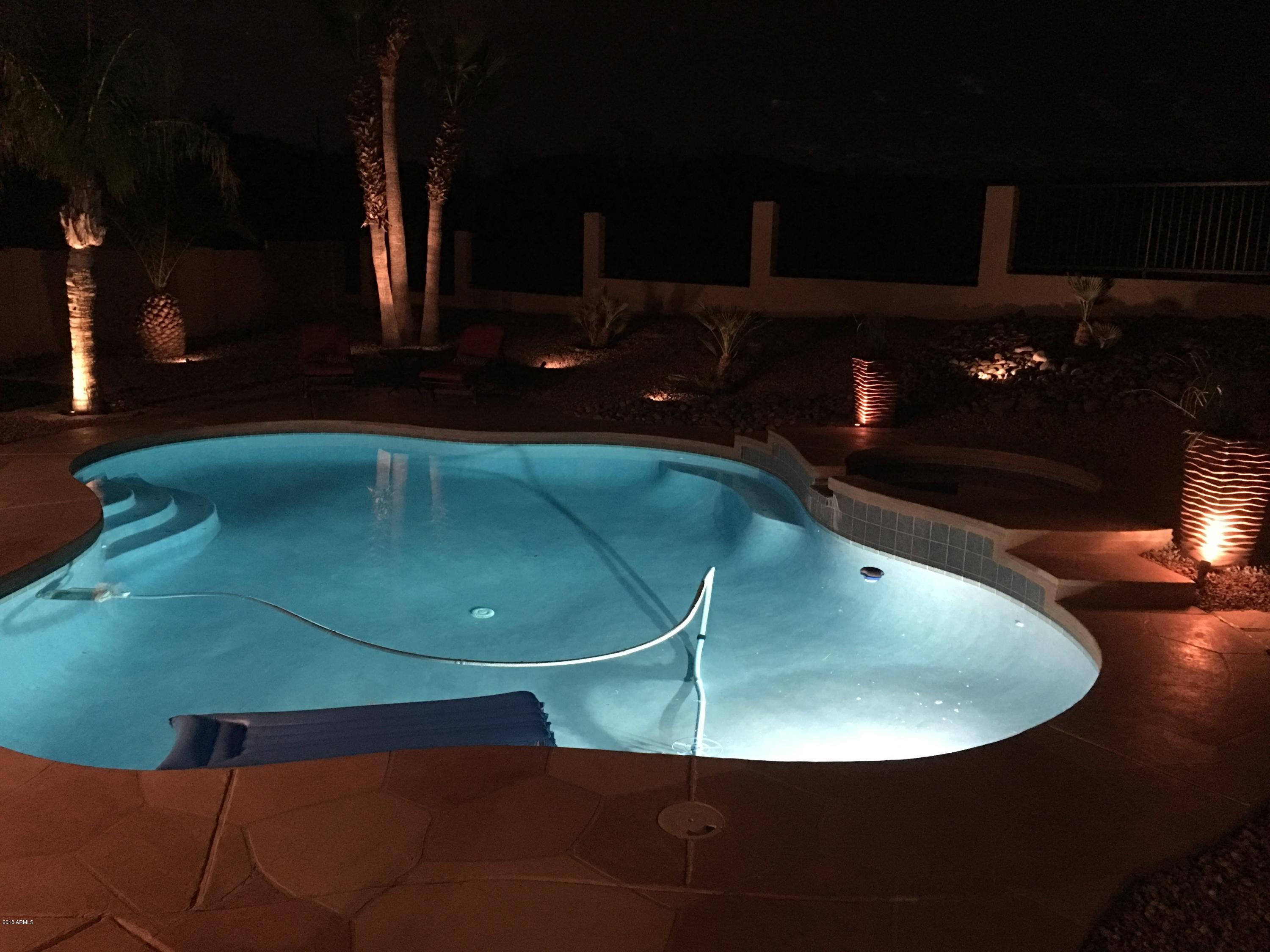 3435 East Rockledge Road Phoenix, AZ 85044 - Photo 32 of 52 Pool in the evening