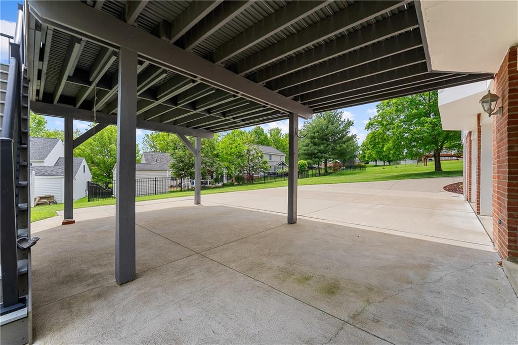 16 McBride Road Canonsburg, PA 15317 - Photo 37 of 43 Concrete patio located beneath the deck, accessible from the walk-out basemen