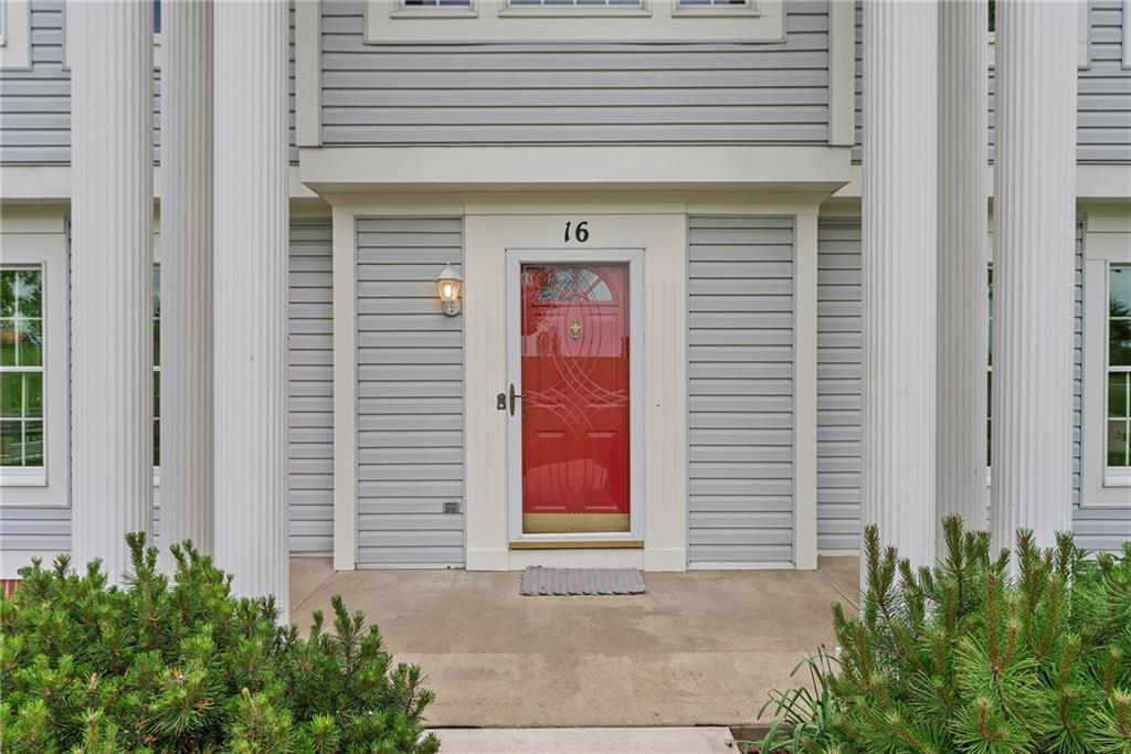 Covered front patio