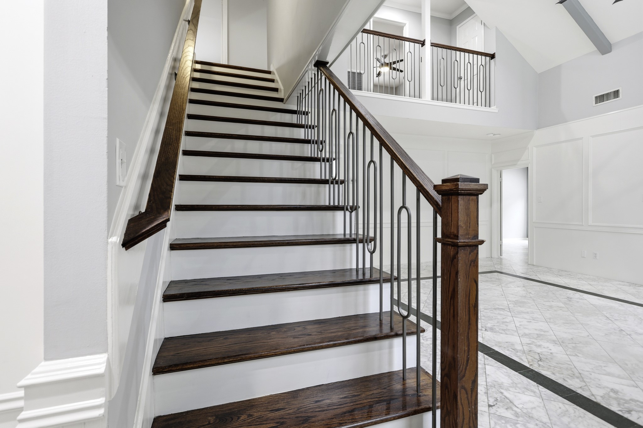 11507 Del Monte Drive Houston, TX 77077 - Photo 30 of 44 Stairs to second floor and secondary bedrooms.