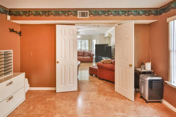 a view of entryway and hall
