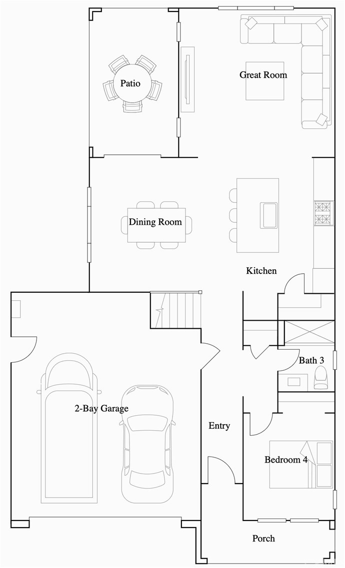 41150 Harvey Mudd Drive Palm Desert, CA 92211 - Photo 3 of 4 a picture of a room with a white wall and white cabinet