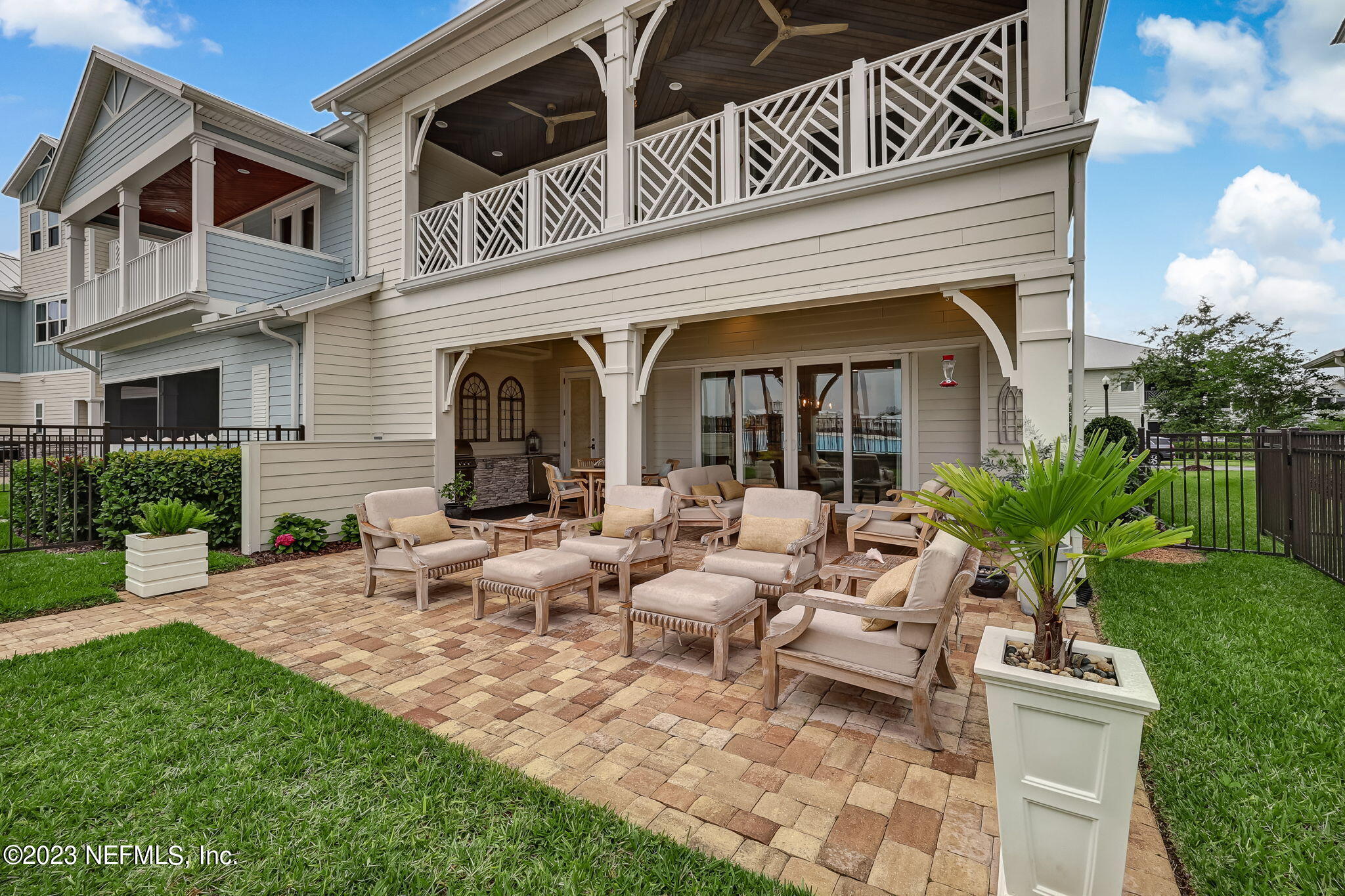 173 Rum Runner Way St. Johns, FL 32259 - Photo 35 of 104 a view of a house with backyard sitting area and garden