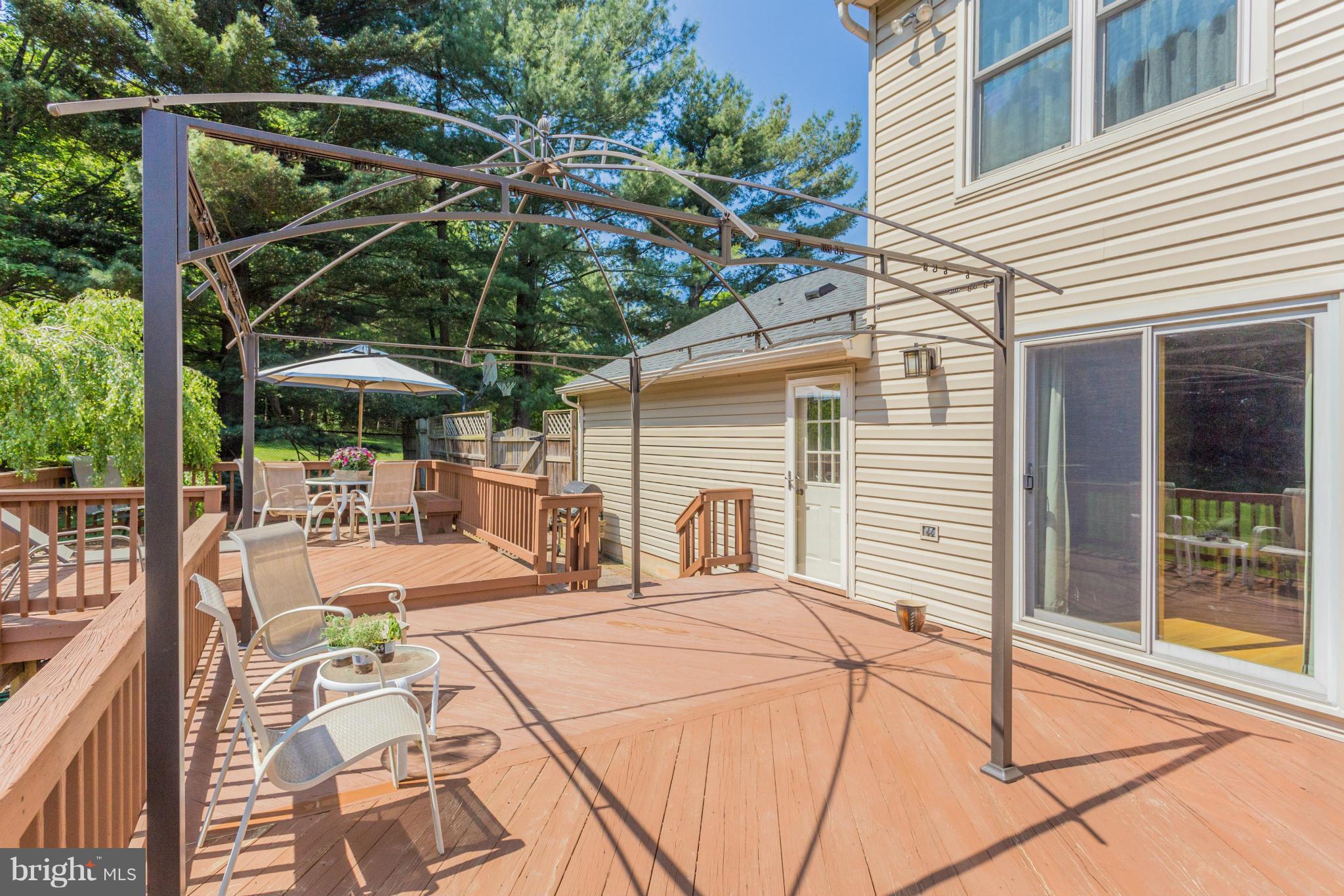 2021 Adams Hill Road Vienna, VA 22182 - Photo 27 of 30 Rear Deck