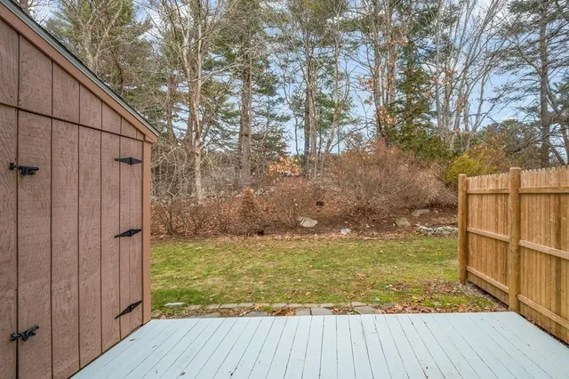 a view of a pool from a balcony