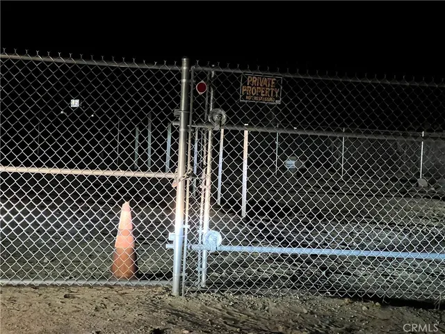 a close up of a black gate