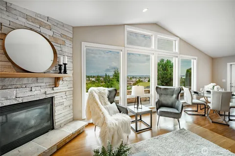 a room with furniture and window