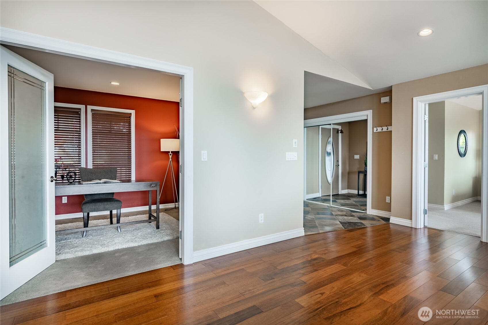 8124 Comox Road Blaine, WA 98230 - Photo 5 of 31 a view of a livingroom with furniture wooden floor and a window