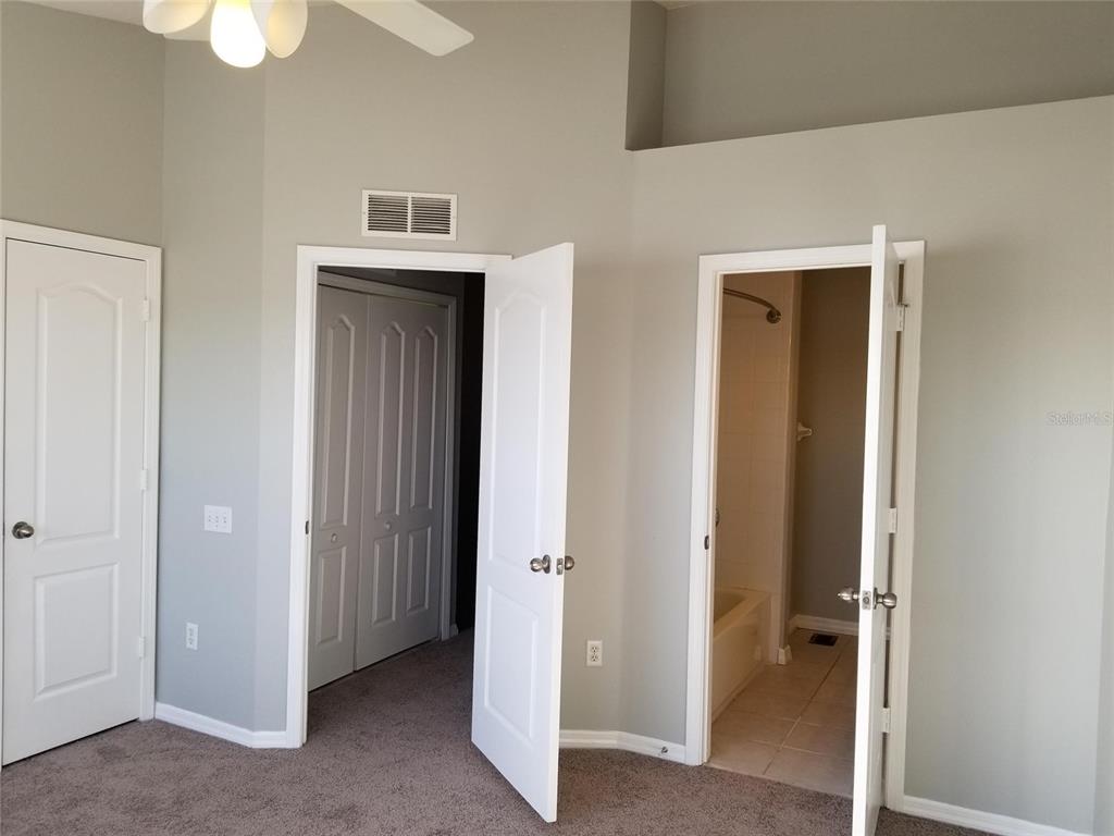 4536 Kennewick Place Riverview, FL 33578 - Photo 26 of 50 a view of a hallway with closet and a livingroom view