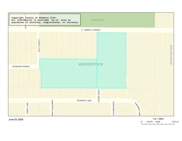 $1,100,000 | Lot 1 Kimball Avenue, Woodstock, IL 60098