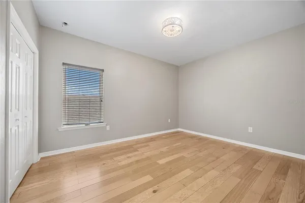 a view of livingroom with hallway