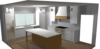 50 Vining Way, Unit TBB Cumberland, ME 04021 - Photo 3 of 11 Kitchen Rendering 3