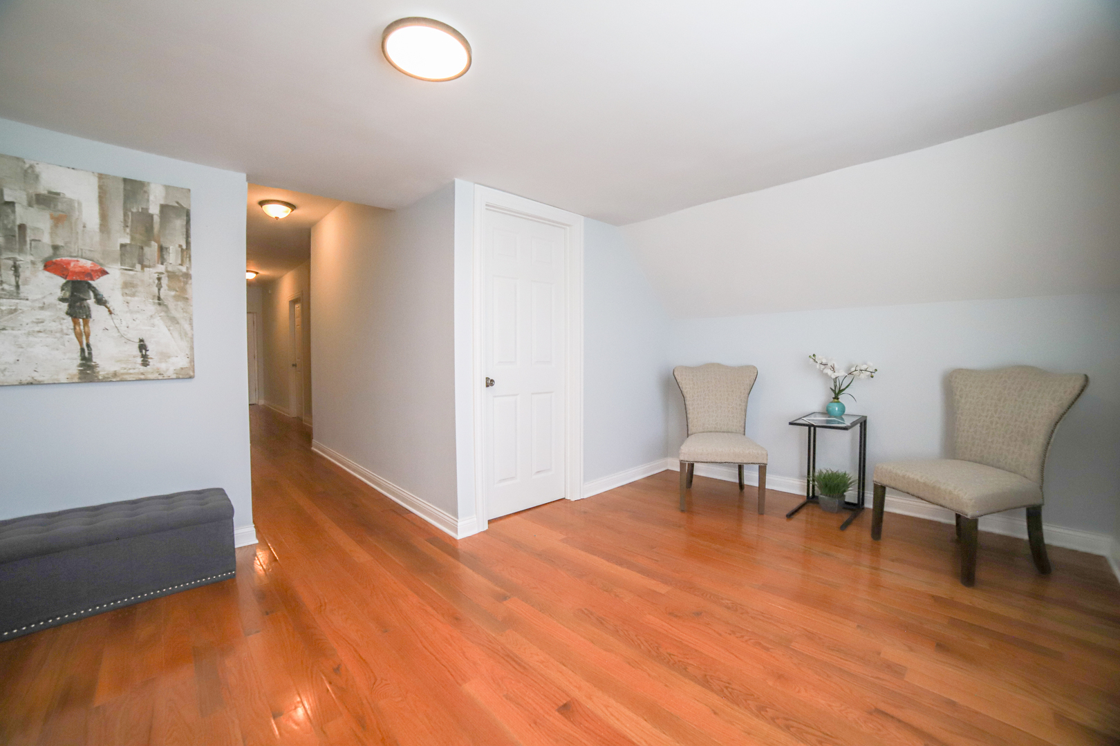 1127 North Ridgeway Avenue Chicago, IL 60651 - Photo 16 of 24 a view of a livingroom with furniture and wooden floor