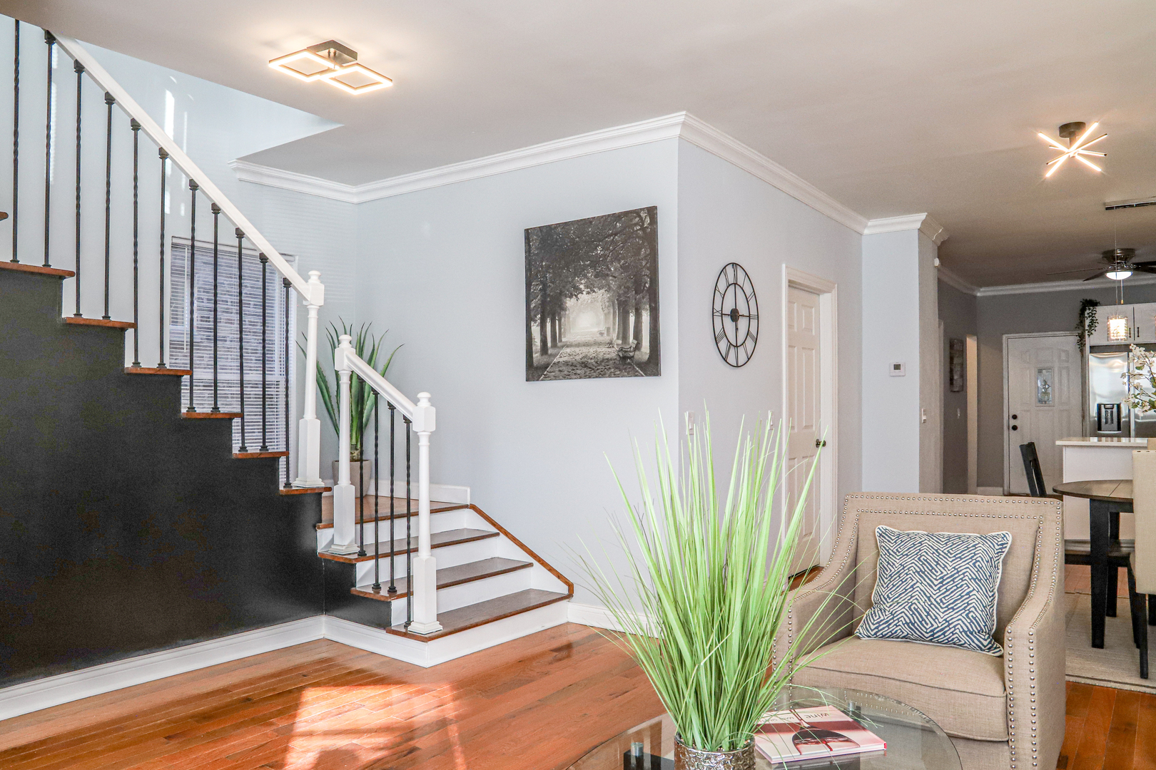 1127 North Ridgeway Avenue Chicago, IL 60651 - Photo 3 of 24 a view of entryway and hall with a rug