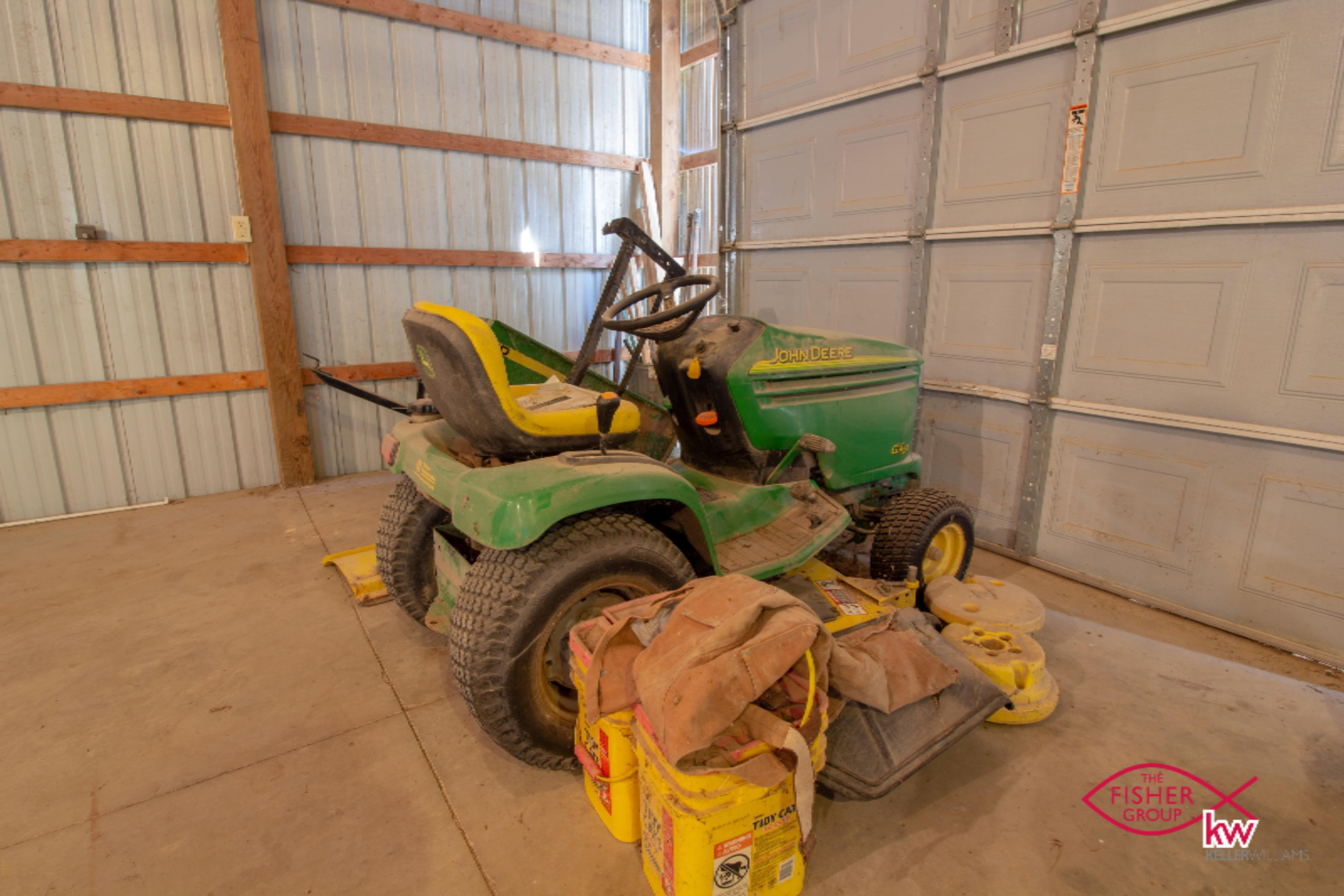 9104 Peck Lake Road Lowell, MI 49331 - Photo 27 of 31 John Deere mower plow