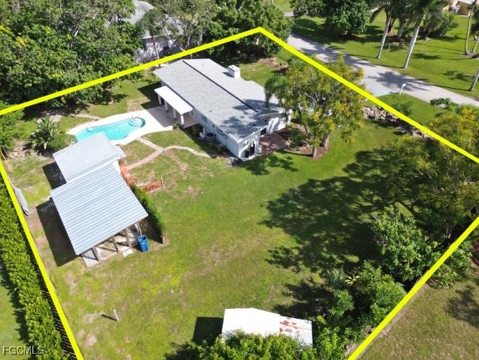 4970 Riverside Drive Estero, FL 33928 - Photo 27 of 35 a view of a yard with plants