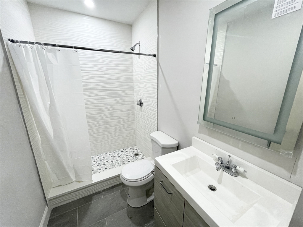 10 Wave Avenue, Unit 2 Boston, MA 02125 - Photo 15 of 15 a bathroom with a sink a toilet and shower