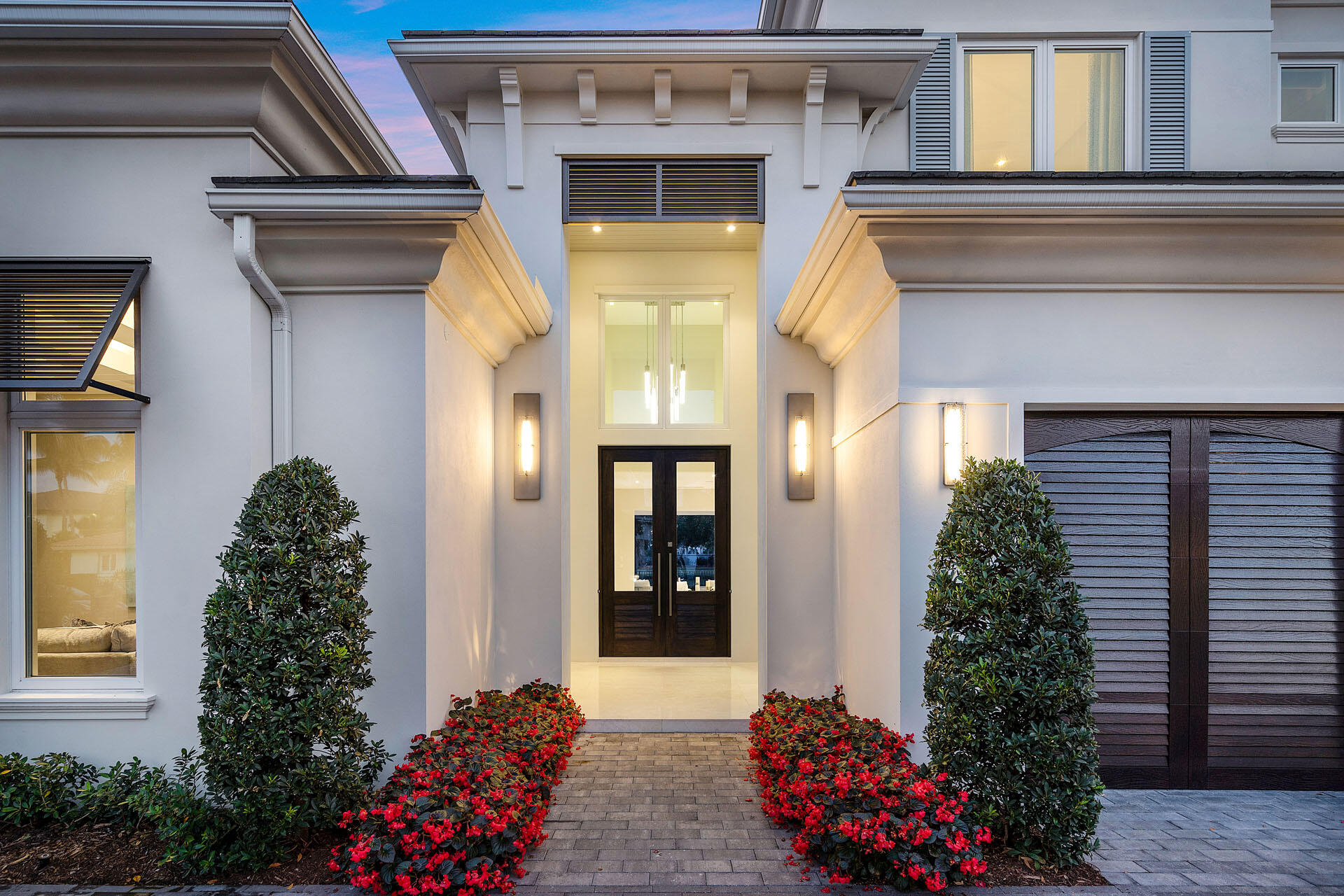 148 Thatch Palm Cove Boca Raton, FL 33432 - Photo 58 of 76 148_Thatch_Palm_Cove_Dusk_04