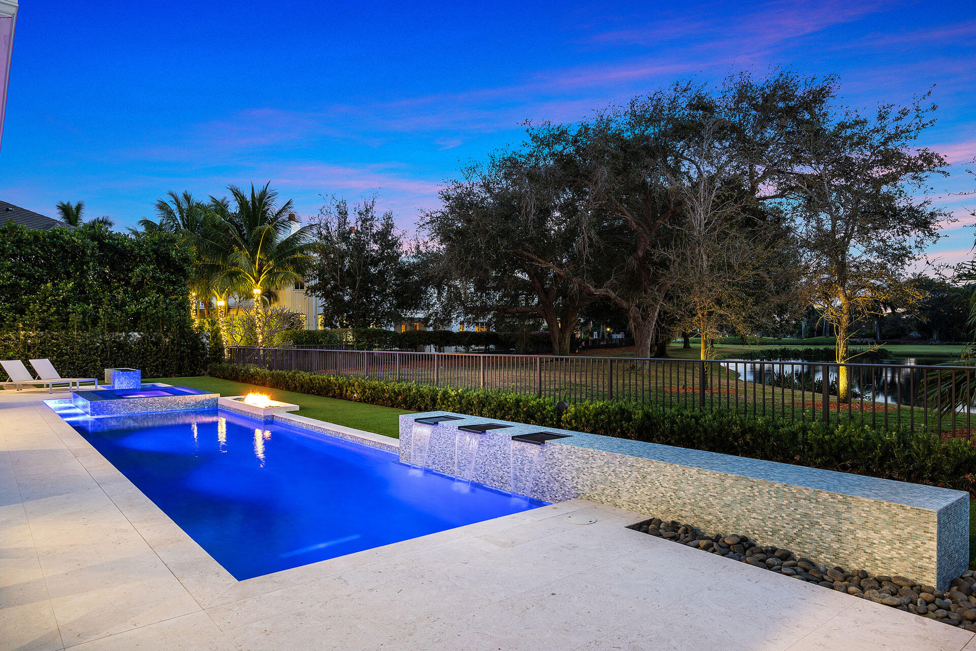 148 Thatch Palm Cove Boca Raton, FL 33432 - Photo 63 of 76 148_Thatch_Palm_Cove_Dusk_09