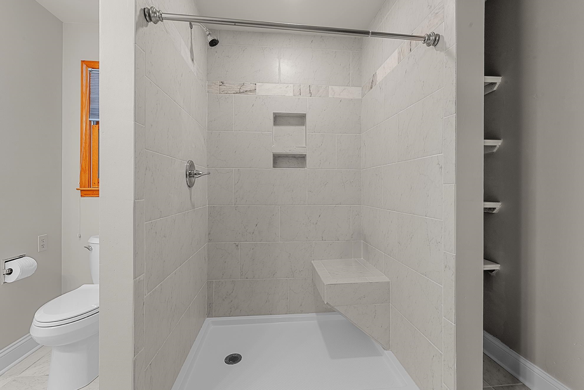 187 Alston Road Pawleys Island, SC 29585 - Photo 27 of 40 Full bath with baseboards and a stall shower