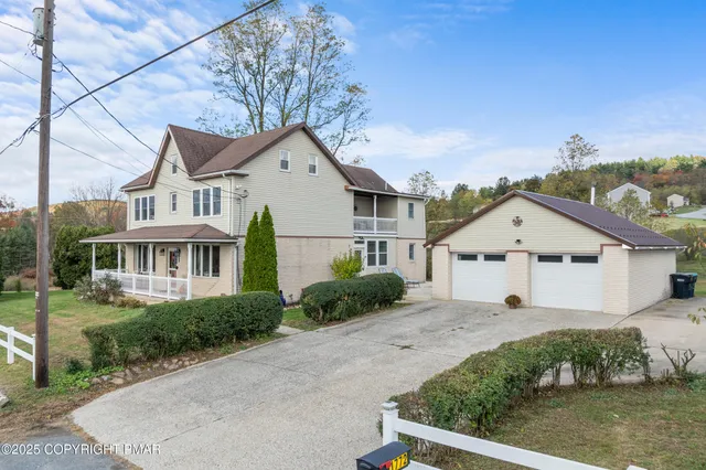a view of a house with pool