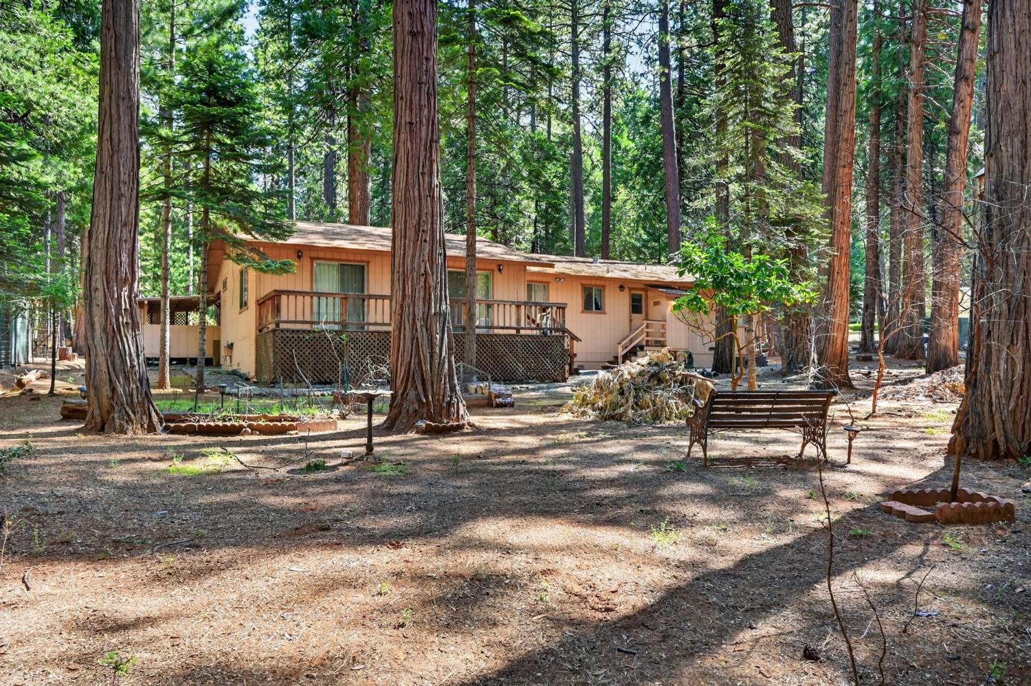 20191 Kit Court Volcano, CA 95689 - Photo 48 of 54 a view of a house with backyard and sitting area
