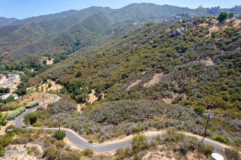 a view of a mountain in the distance