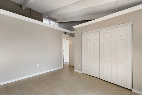 a backyard of a house