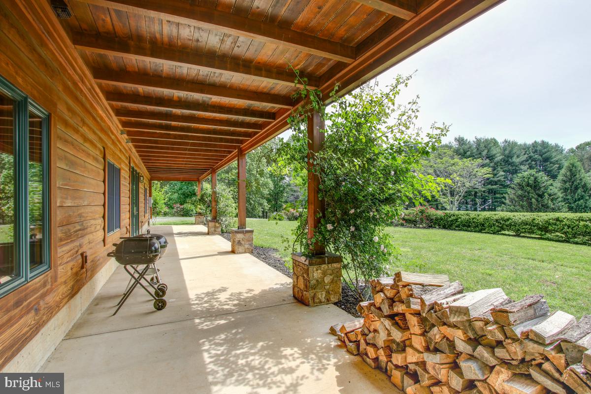 9626 Sherburne Farm Road Marshall, VA 20115 - Photo 39 of 57 Rear lower level patio