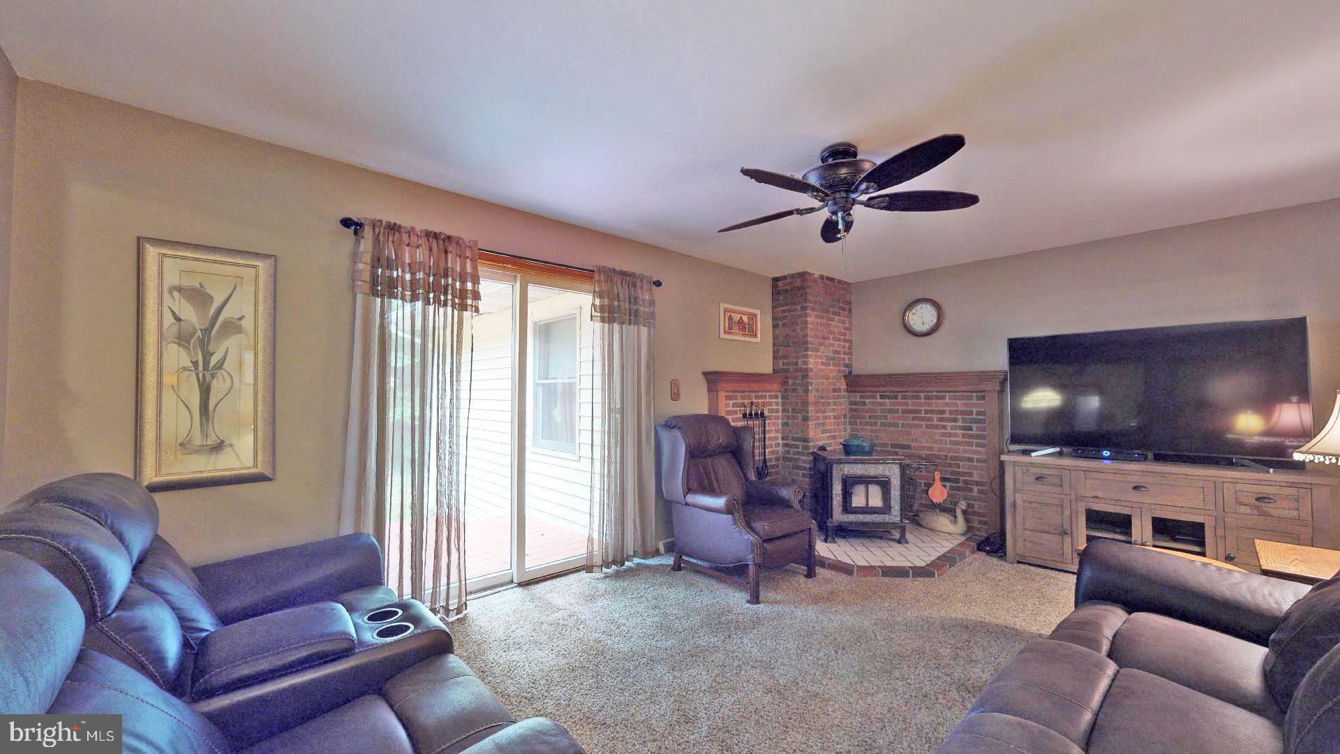 3 Red Maple Road New Egypt, NJ 08533 - Photo 13 of 34 Family Room w/Wood Burning Stove