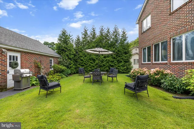 an aerial view of city and lake view