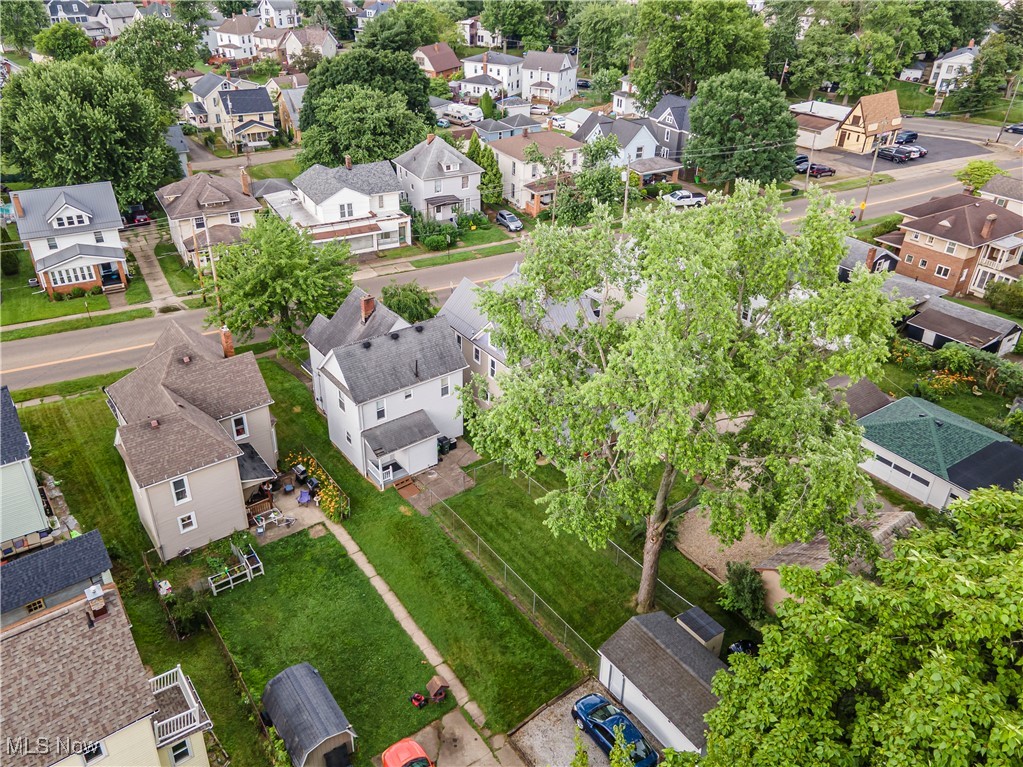 749 Amherst Road Northeast Massillon, OH 44646 - Photo 6 of 41 Aerial perspective of suburban area