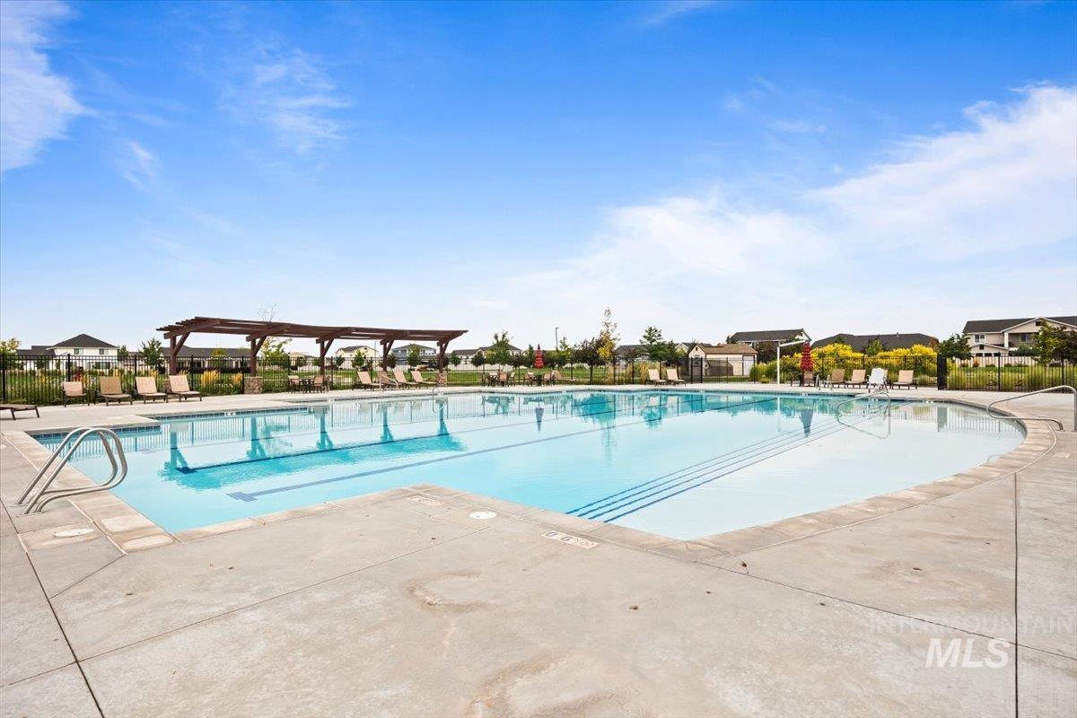 5512 North Ebony Way Meridian, ID 83646 - Photo 37 of 40 Community pool with a patio area