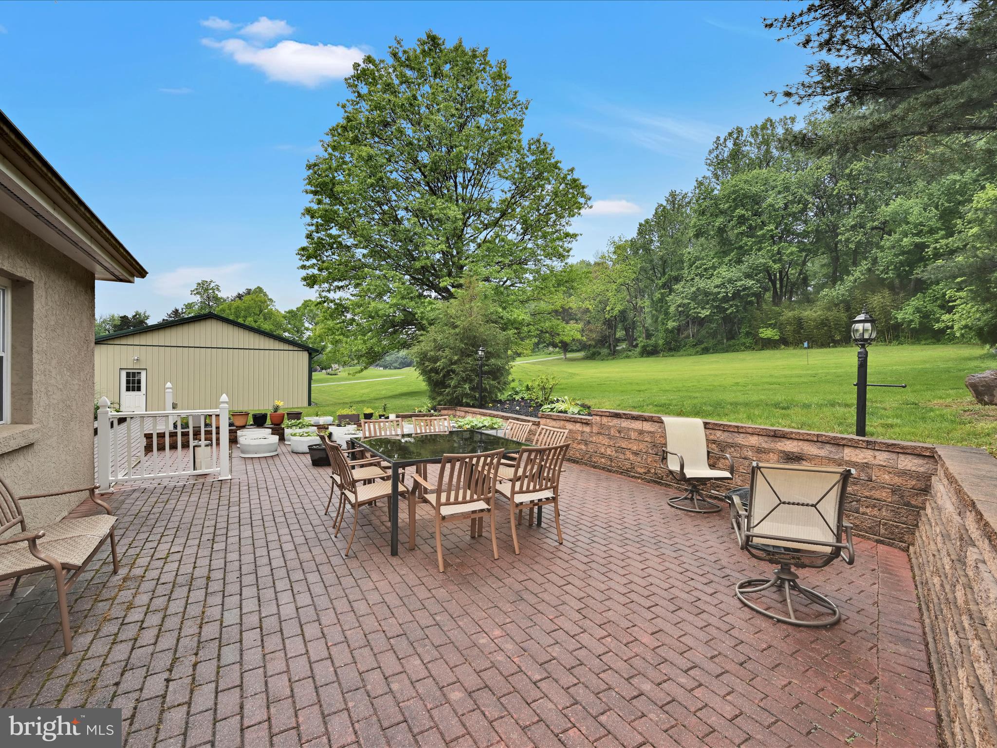 1553 St Peters Road Pottstown, PA 19465 - Photo 3 of 33 an outdoor space with furniture and garden