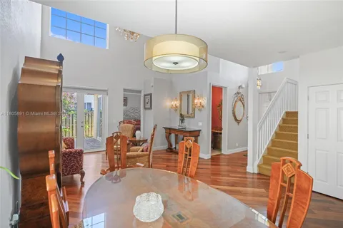 an aerial view of residential building with outdoor space