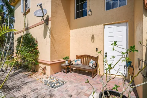 a view of outdoor space and porch