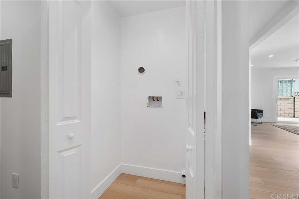 3675 Denair Street Pasadena, CA 91107 - Photo 29 of 37 a view of a hallway with wooden floor