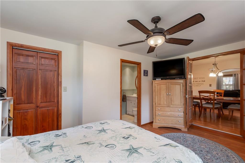 104 East McQuistion Road Butler, PA 16001 - Photo 10 of 25 Master Suite with Full Bath, Closet and French Doors leading to dining rooom