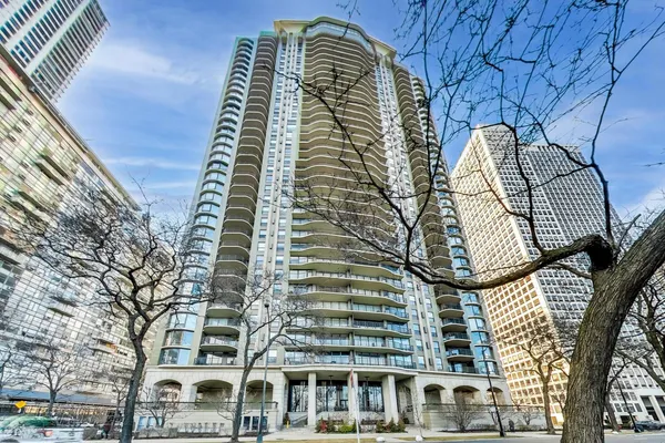 a front view of a multi story building