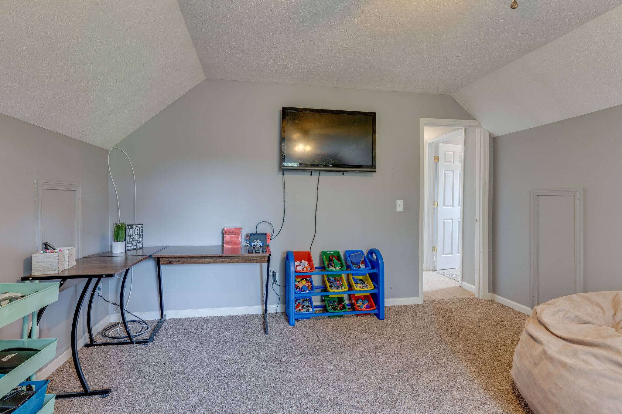2754 Gideon Road Greenbrier, TN 37073 - Photo 34 of 45 a living room with furniture and a flat screen tv