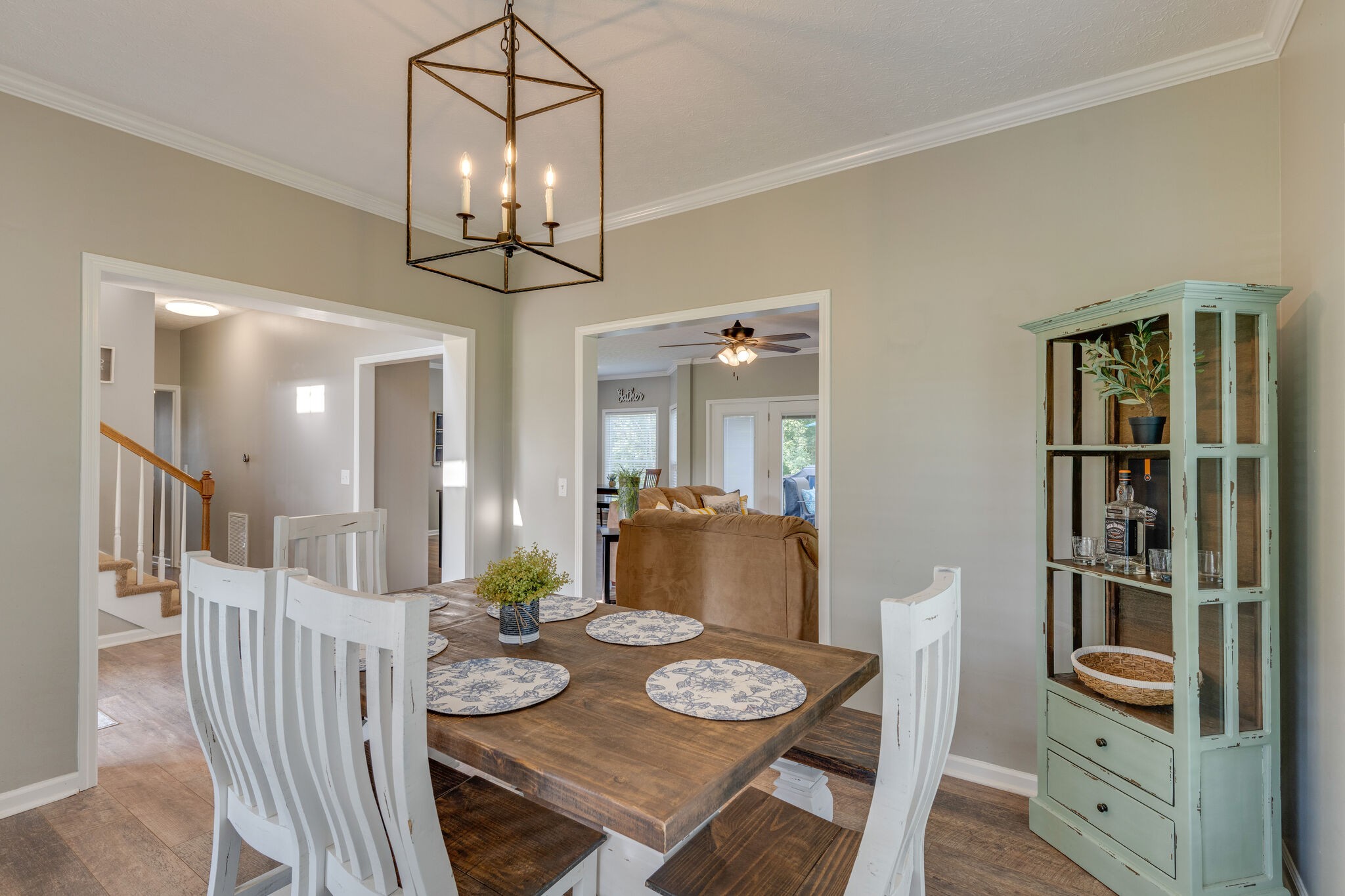 2754 Gideon Road Greenbrier, TN 37073 - Photo 7 of 45 a view of a dining room with furniture and wooden floor