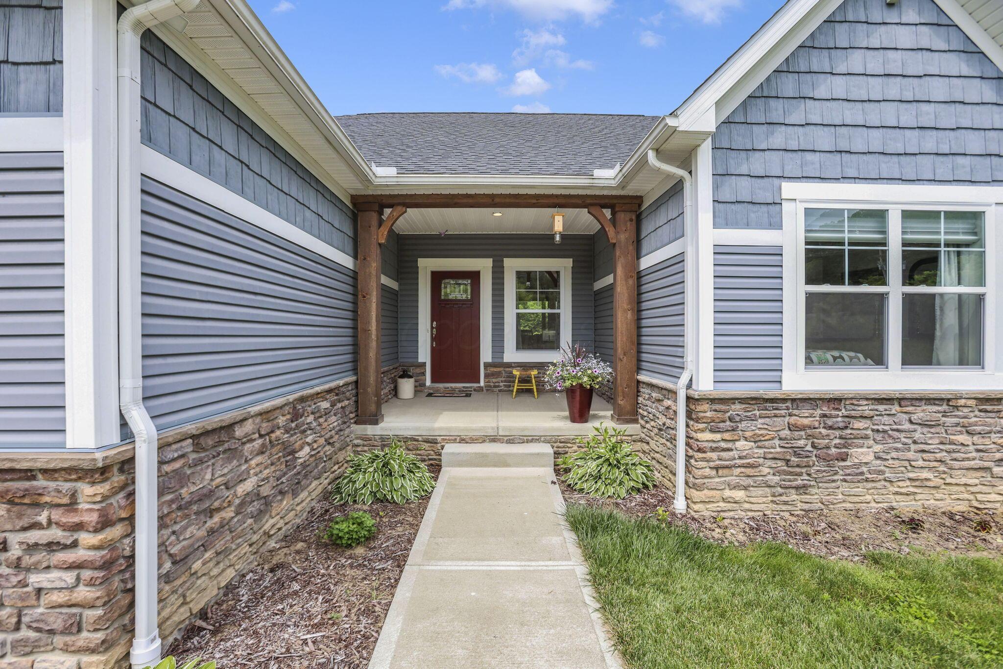 9660 Old Rainer Road Roseville, OH 43777 - Photo 14 of 71 Protected porch area