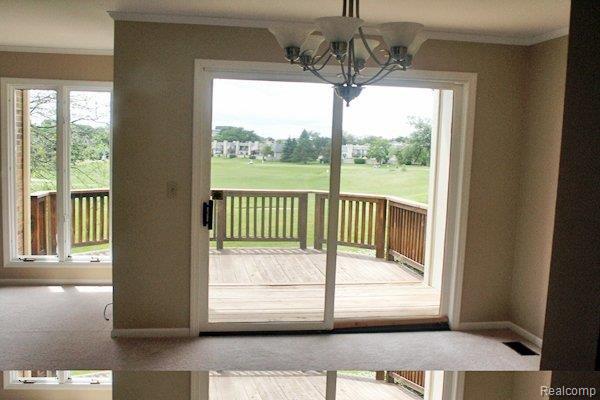 Lovely views from dining area