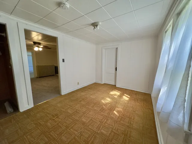 a view of empty room