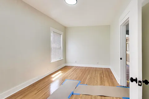 a view of wooden floor