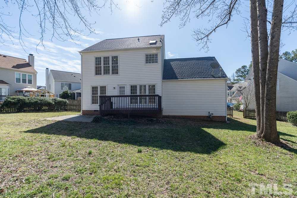 9904 Redhook Court Raleigh, NC 27617 - Photo 30 of 30 Exterior Rear