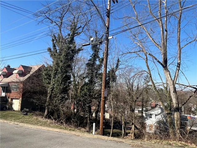 a view of a house with a tree