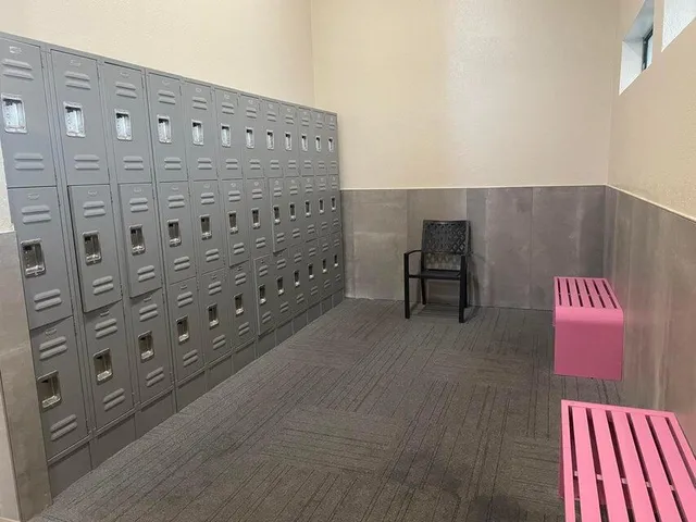 a view of a livingroom with furniture