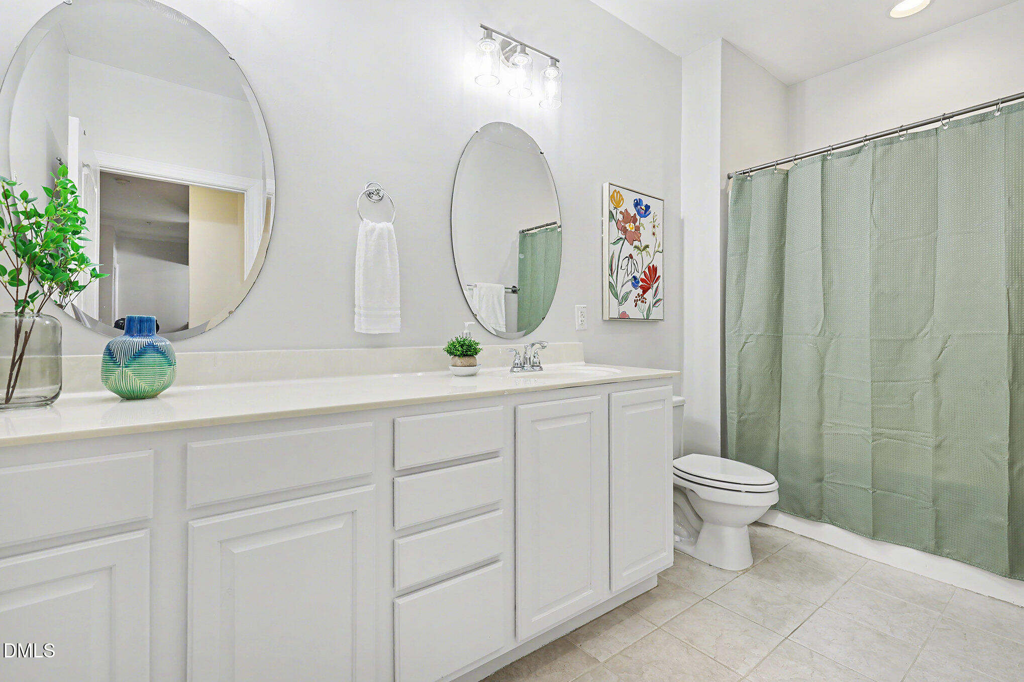 2810 Bedford Green Drive, Unit 207 Raleigh, NC 27604 - Photo 13 of 20 a bathroom with a toilet a sink and a mirror