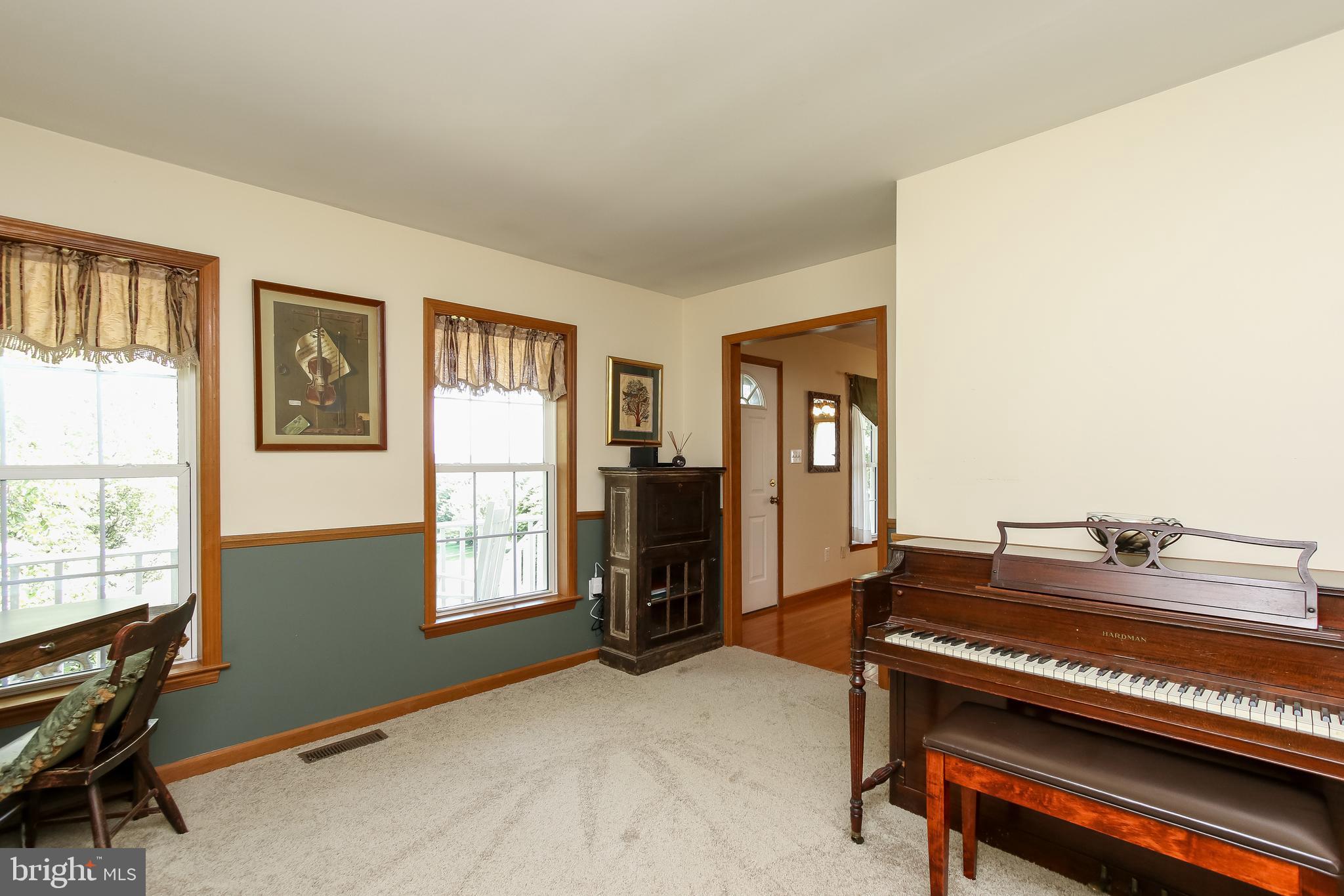711 North Gorsuch Road Westminster, MD 21157 - Photo 23 of 55 Formal Living Room (being used as a music room)